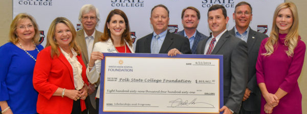 Polk State College Recognizes Winter Haven Hospital Foundation