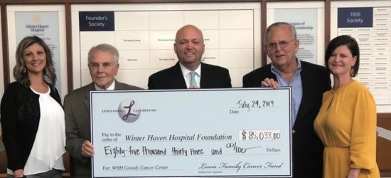 Lewis Family Cancer Fund “Swing for the Cure” Makes Major Contribution